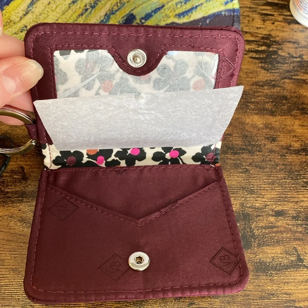 Vera Bradley ID holder and Cord Keeper Bundle - Picture 2 of 13
